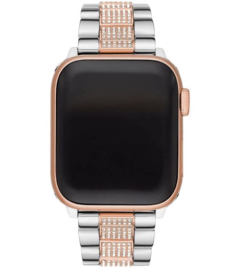 black michael kors apple watch band|apple watch two tone band.